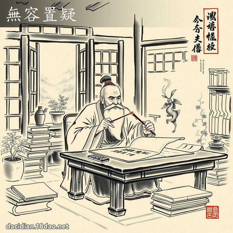 無容置疑 配图