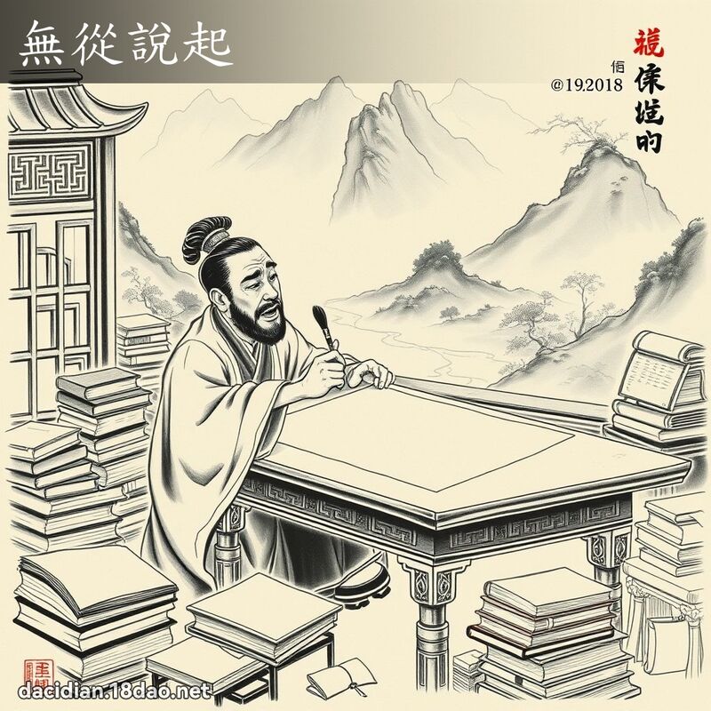 無從說起 配图