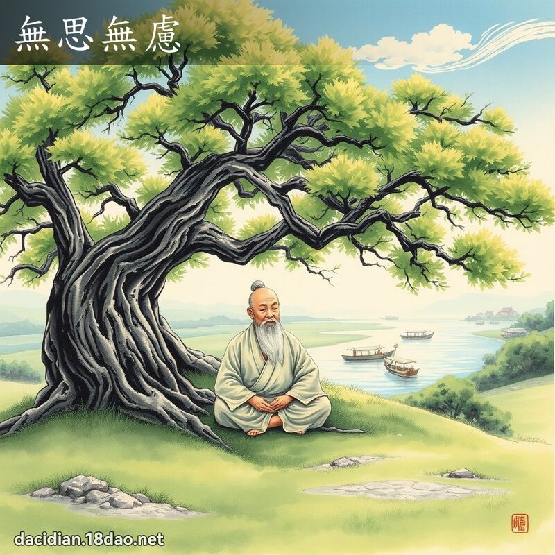 無思無慮 配图