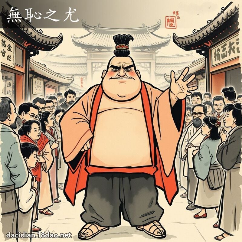 無恥之尤 配图