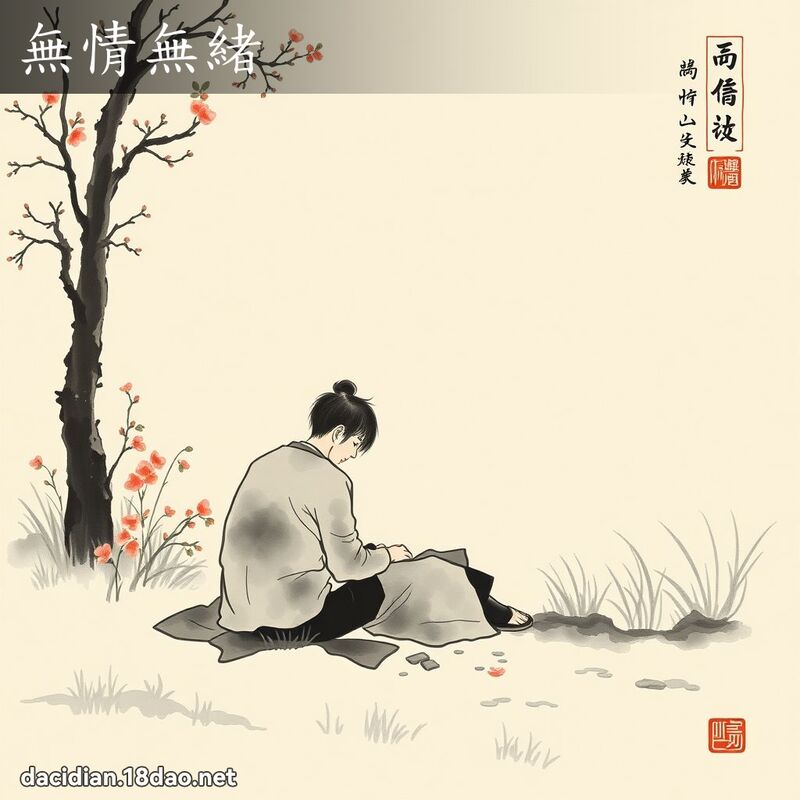 無情無緒 配图
