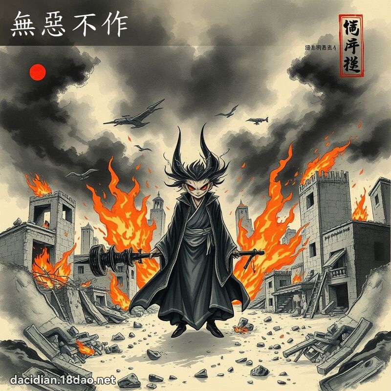 無惡不作 配图