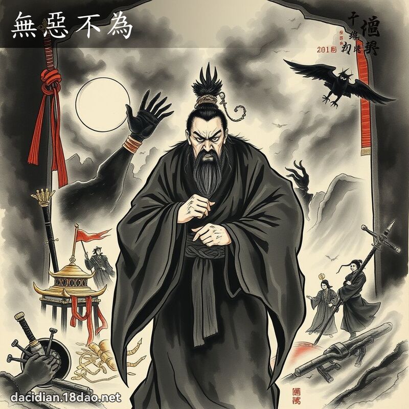無惡不為 配图