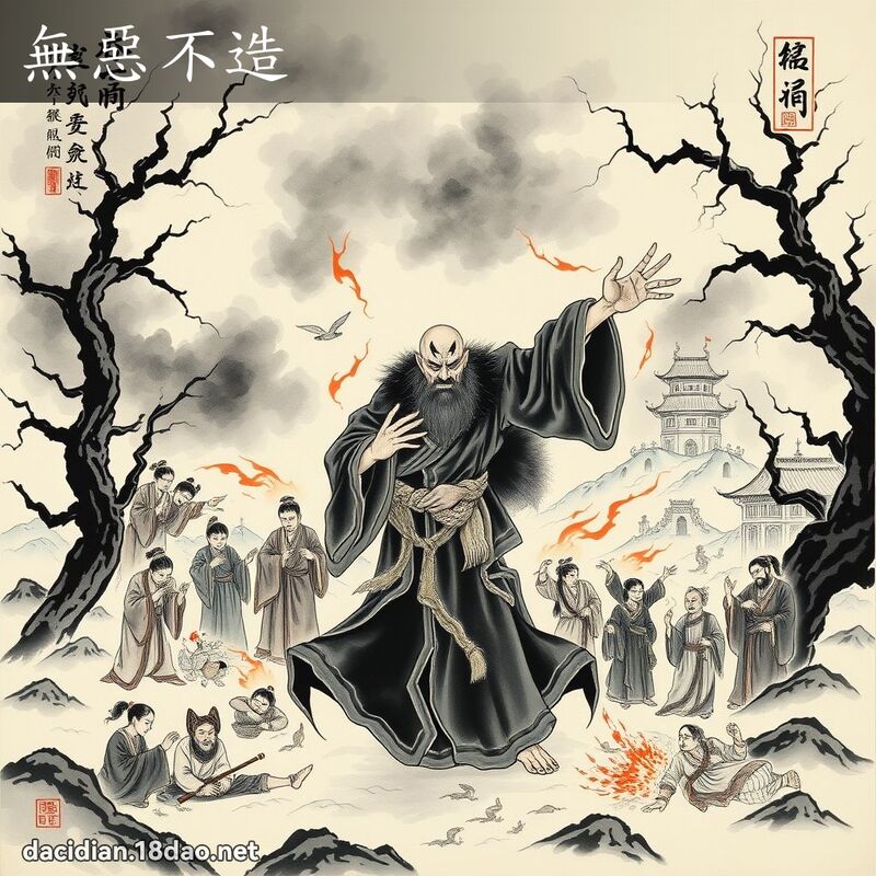 無惡不造 配图