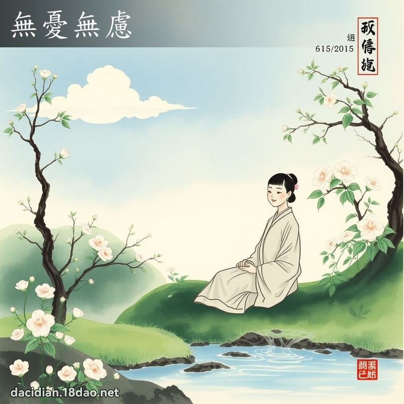 無憂無慮 配图