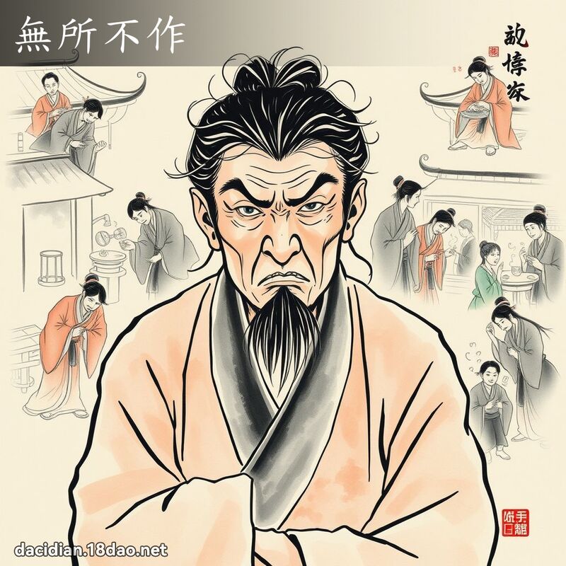 無所不作 配图