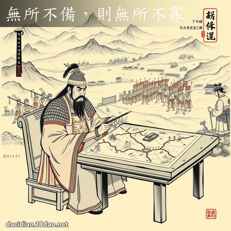 無所不備,則無所不寡 配图