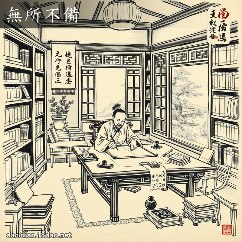 無所不備 配图
