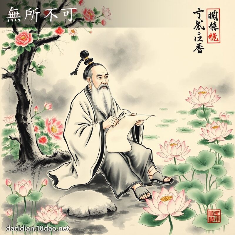 無所不可 配图