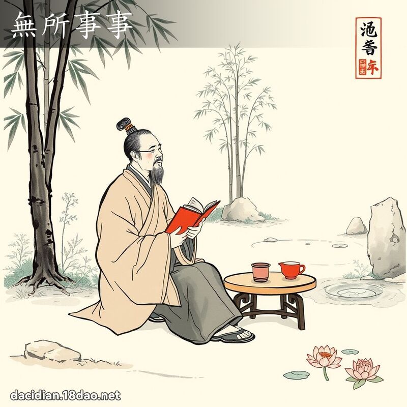 无所事事 配图