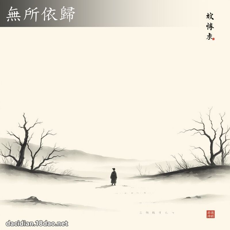无所依归 配图