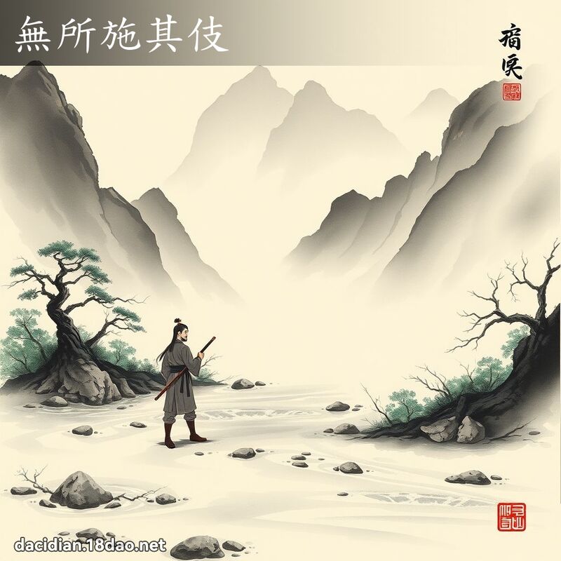 无所施其伎 配图