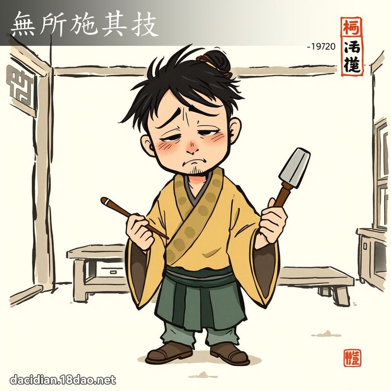 无所施其技 配图