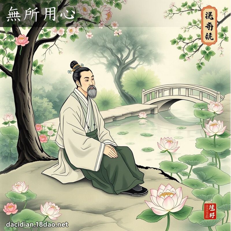 无所用心 配图