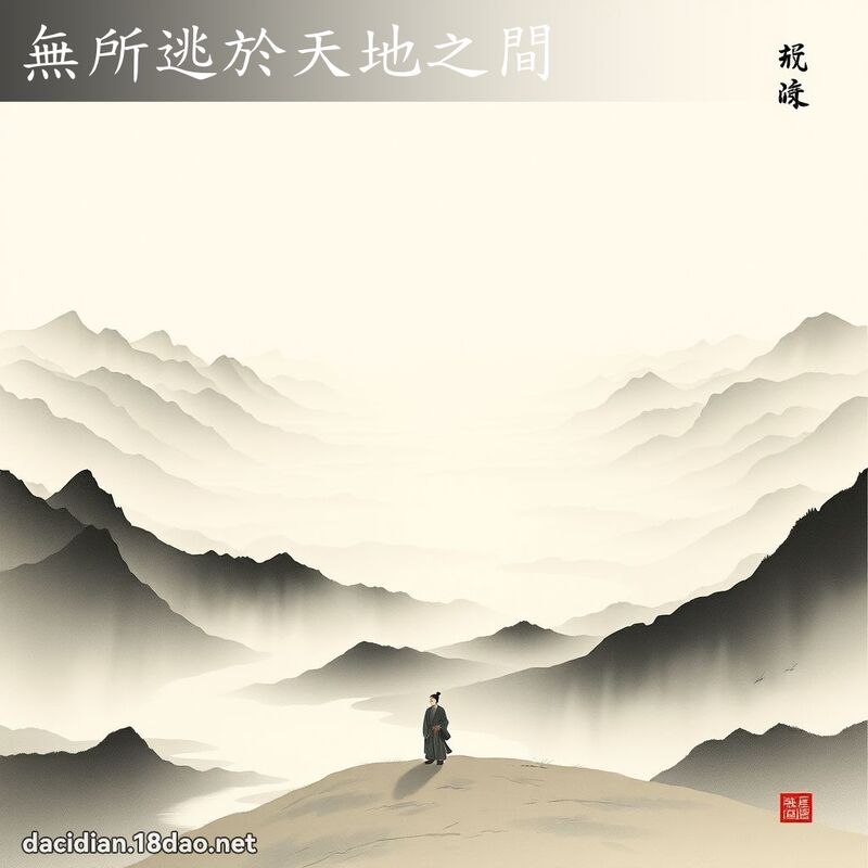 无所逃於天地之间 配图