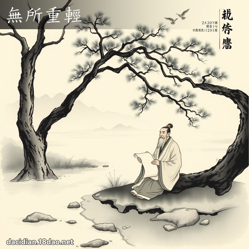无所重轻 配图