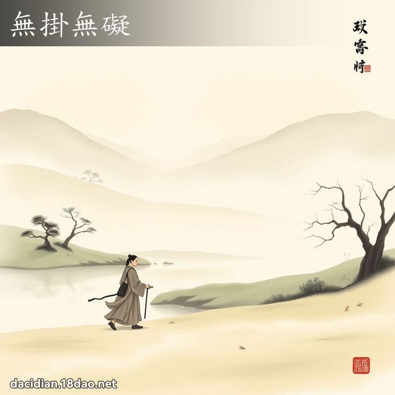 无掛无碍 配图