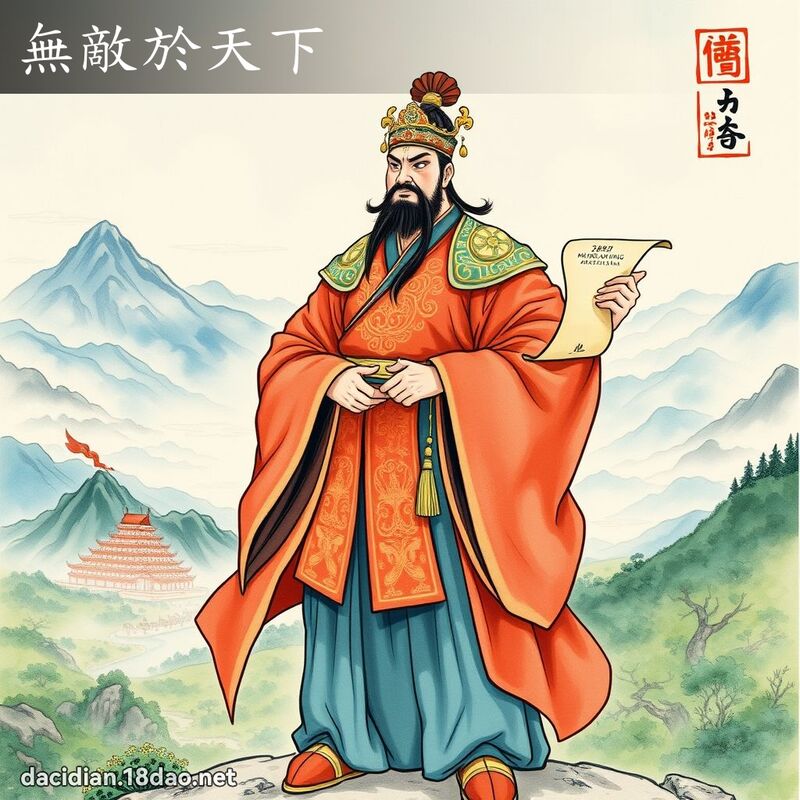 无敌於天下 配图