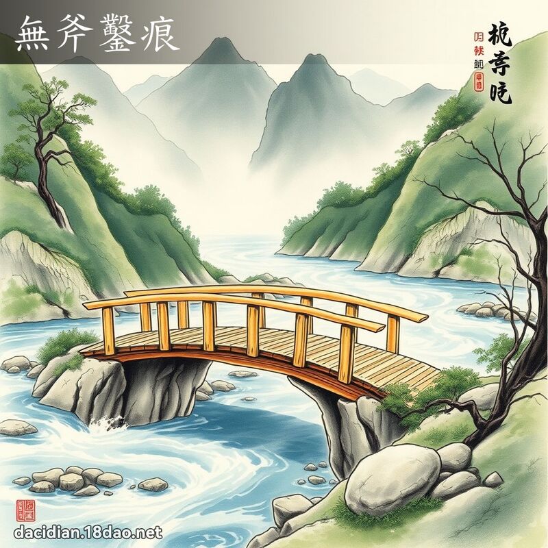 无斧凿痕 配图