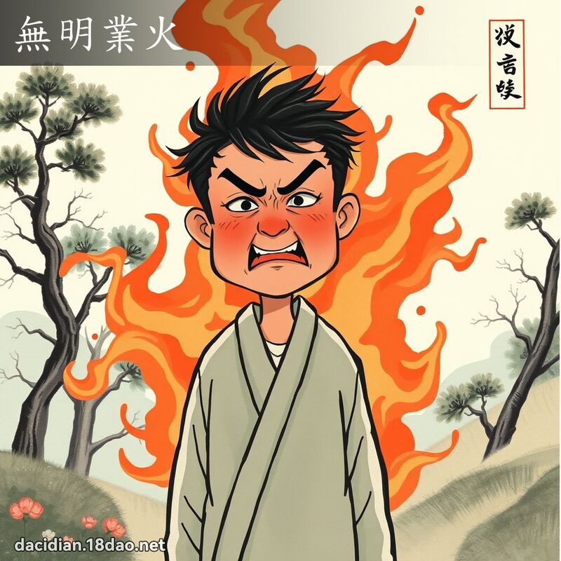 无明业火 配图
