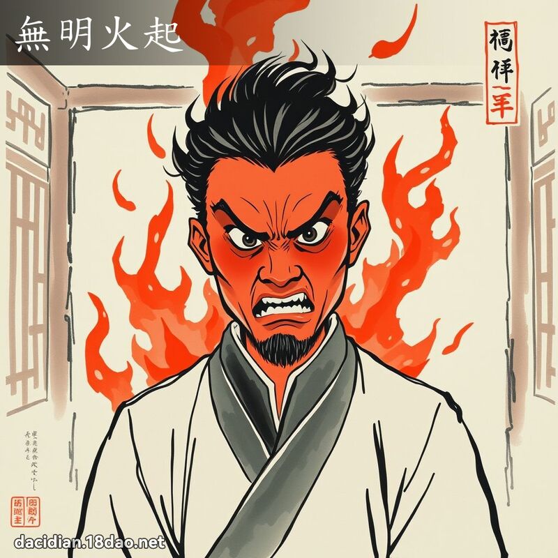 无明火起 配图