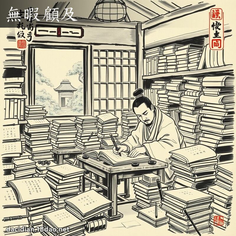 无暇顾及 配图