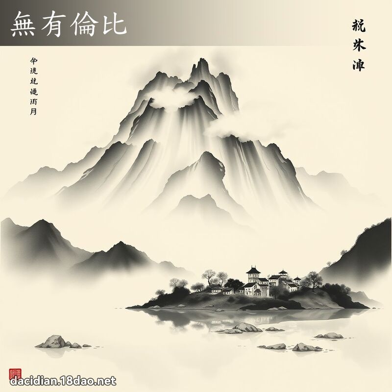 无有伦比 配图