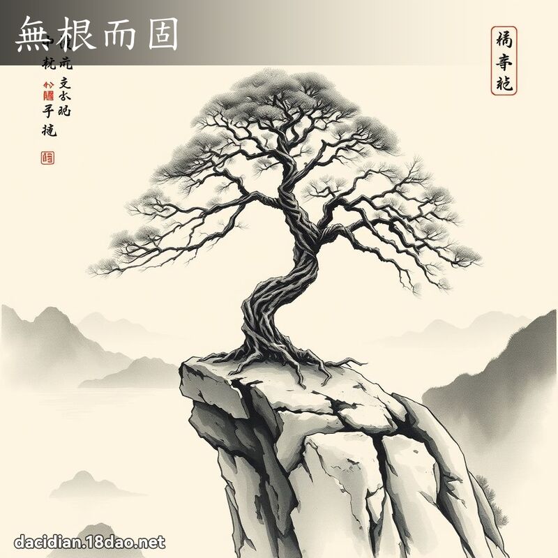 无根而固 配图