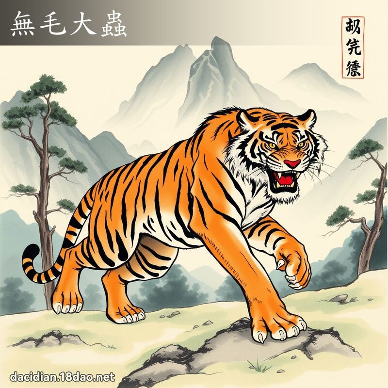 无毛大虫 配图