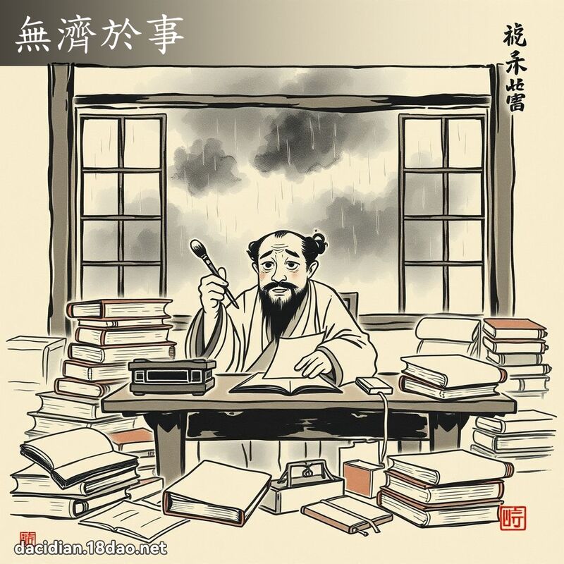 无济於事 配图