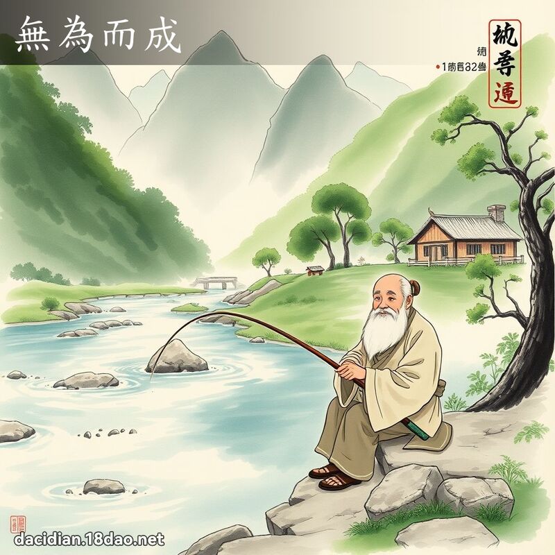无为而成 配图