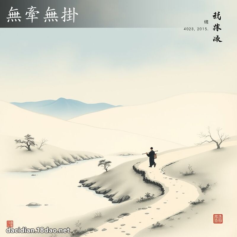 无牵无掛 配图