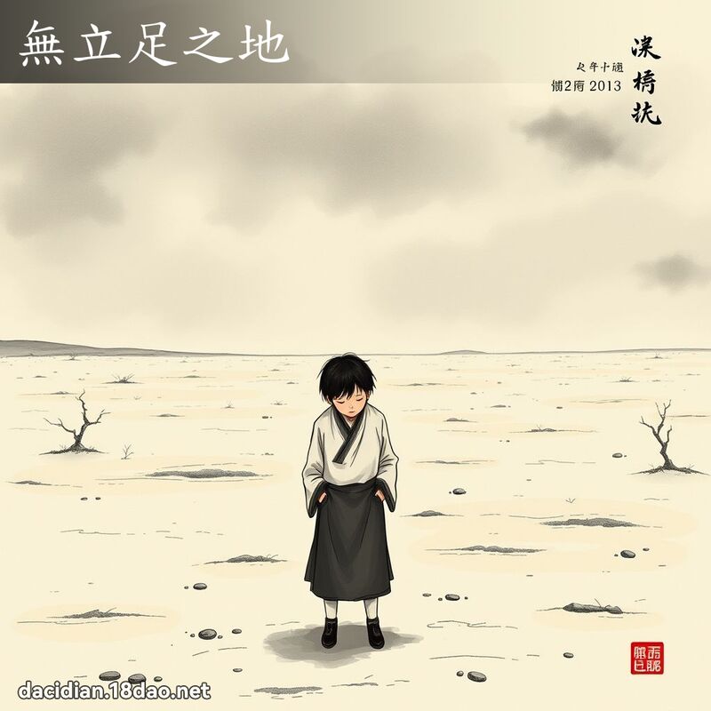 無立足之地 配图