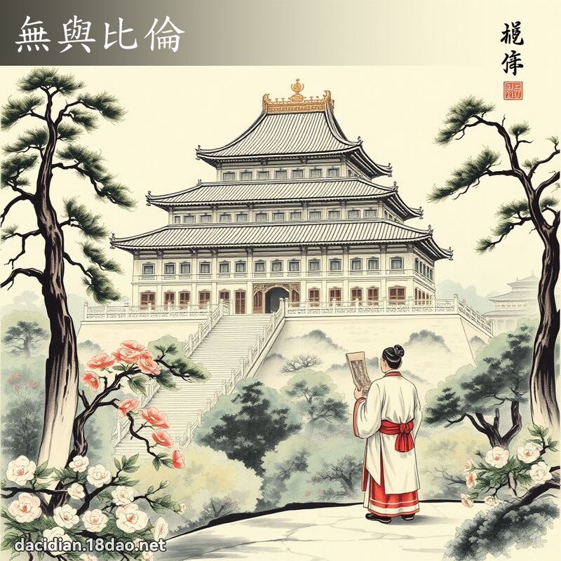 無與比倫 配图