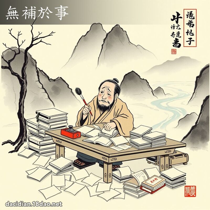 無補於事 配图