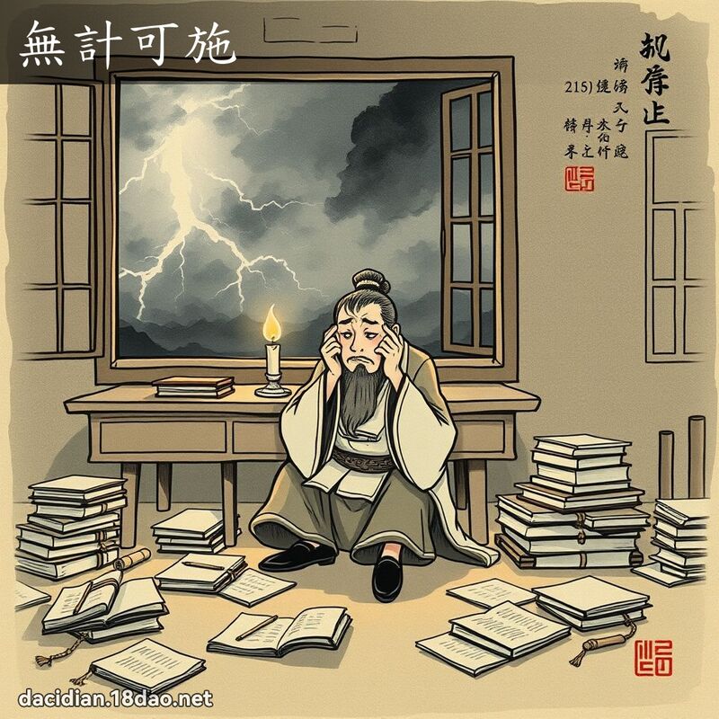 無計可施 配图