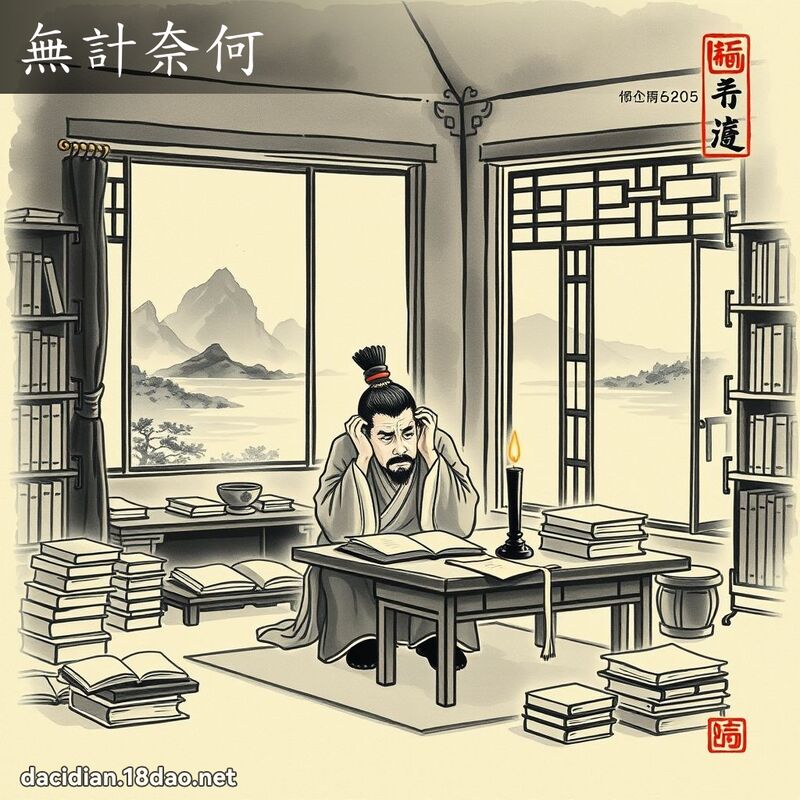 無計奈何 配图