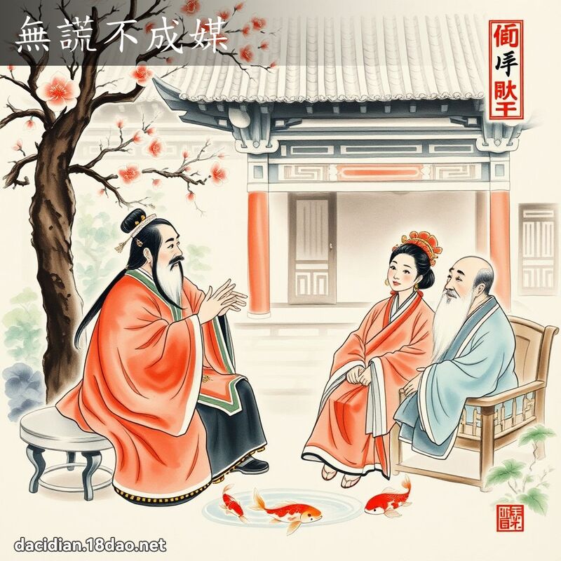 無謊不成媒 配图
