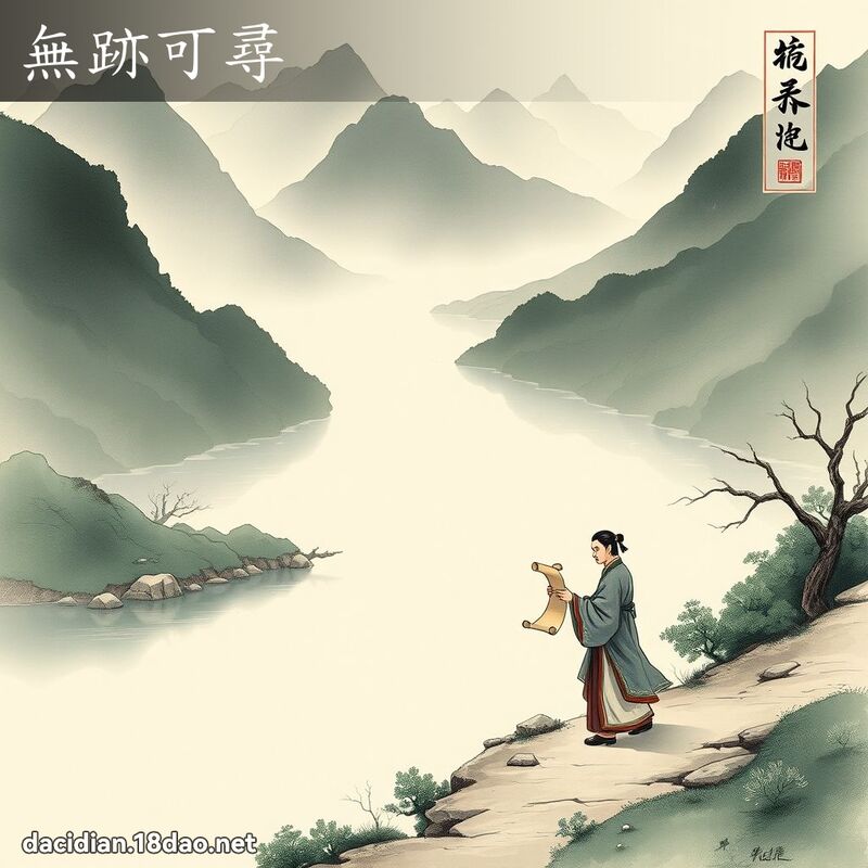 無跡可尋 配图