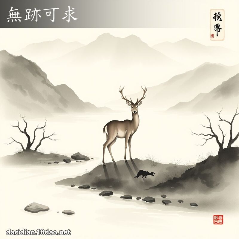 無跡可求 配图