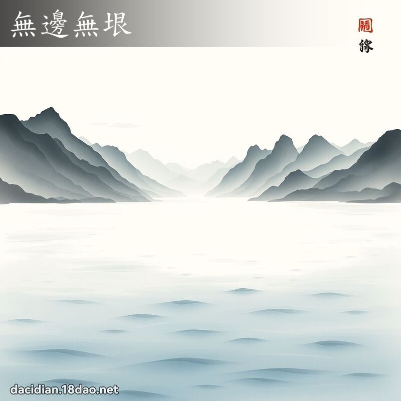 無邊無垠 配图