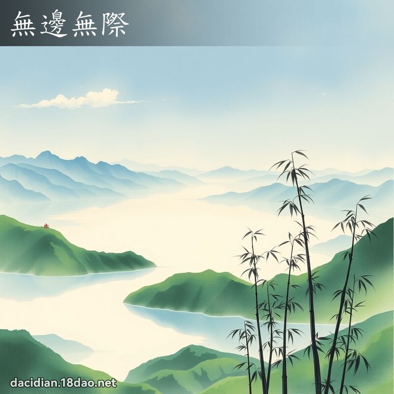 無邊無際 配图