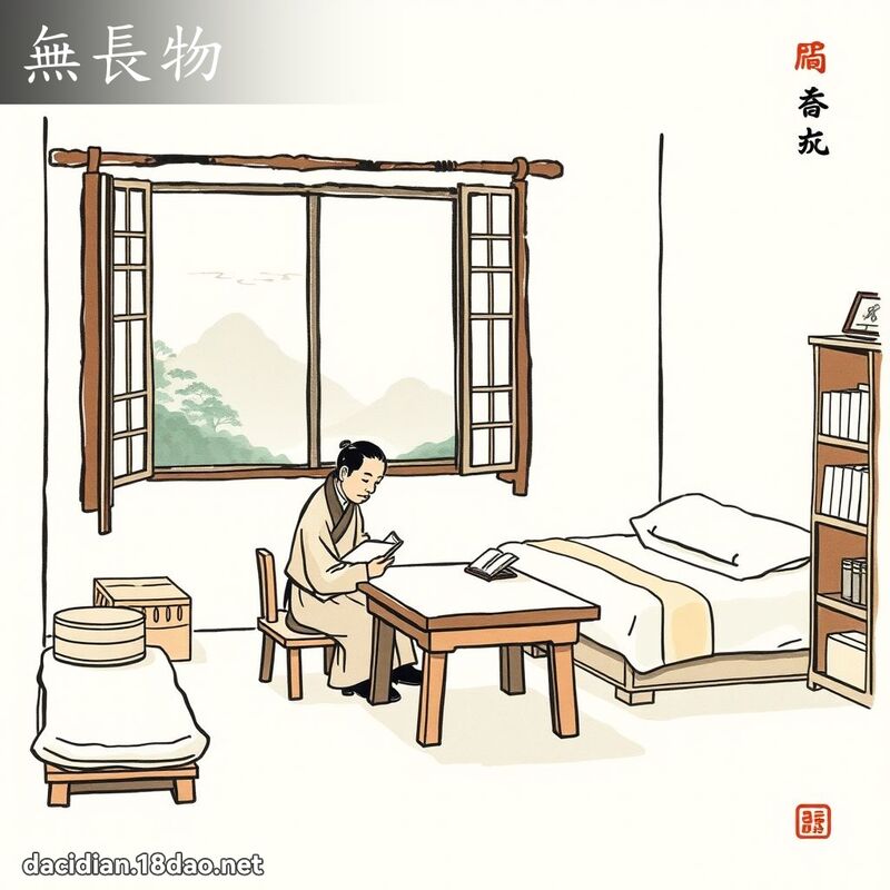無長物 配图