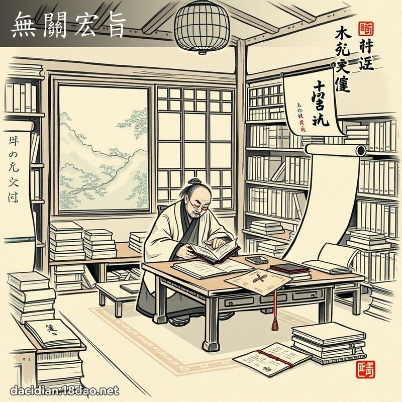 無關宏旨 配图