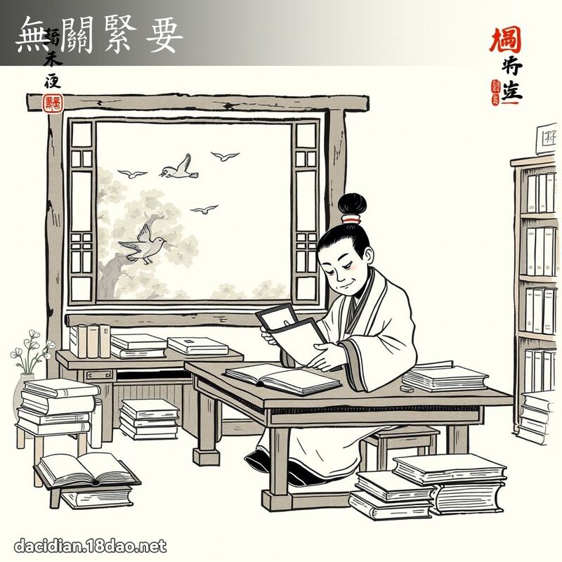 无关紧要 配图