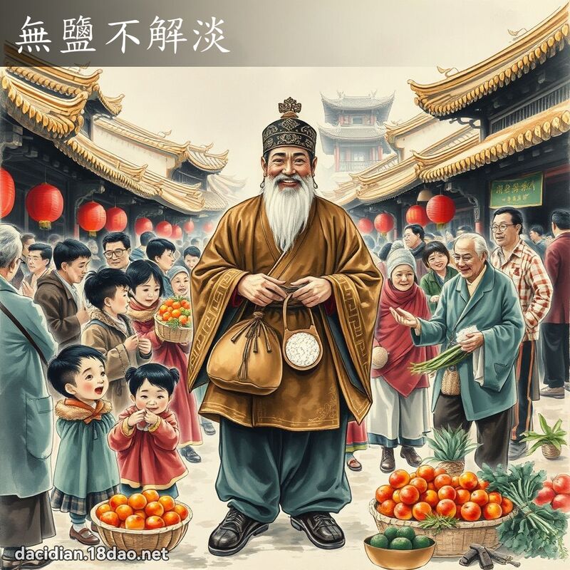 无盐不解淡 配图