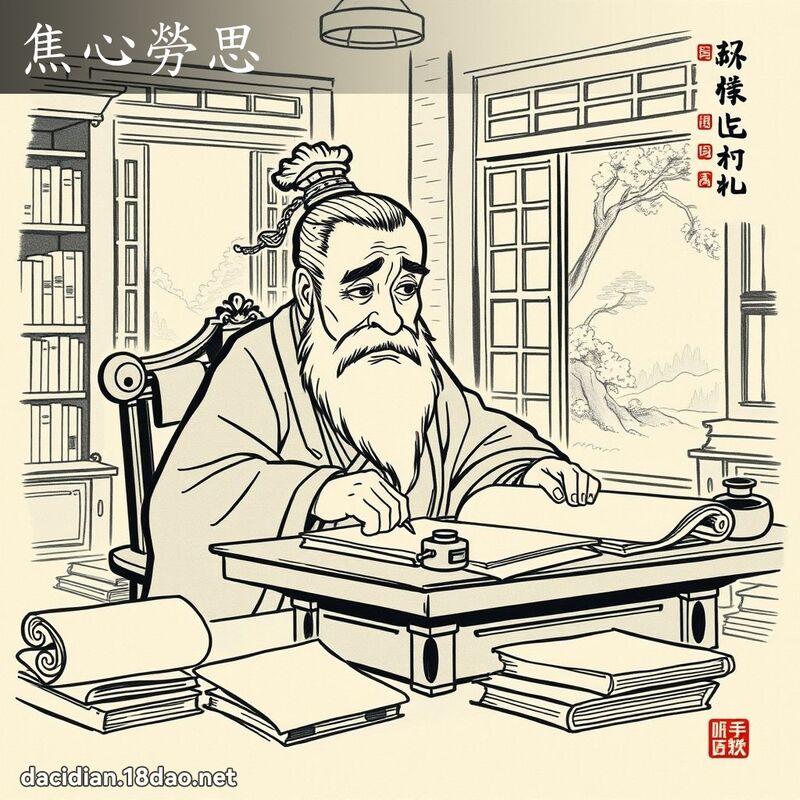焦心劳思 配图