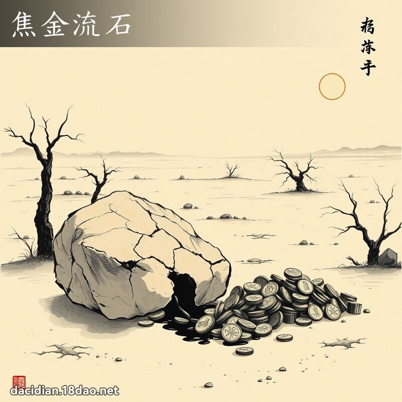 焦金流石 配图
