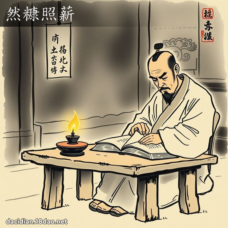 然糠照薪 配图