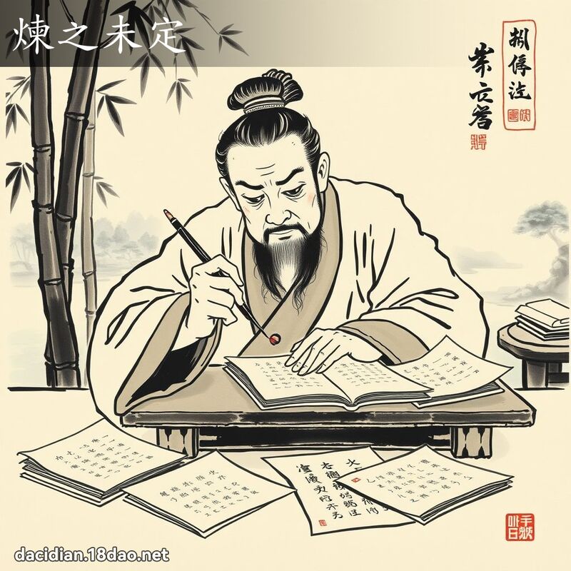 炼之未定 配图